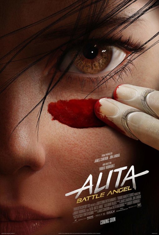 Alita: Battle Angel (2019) official movie poster