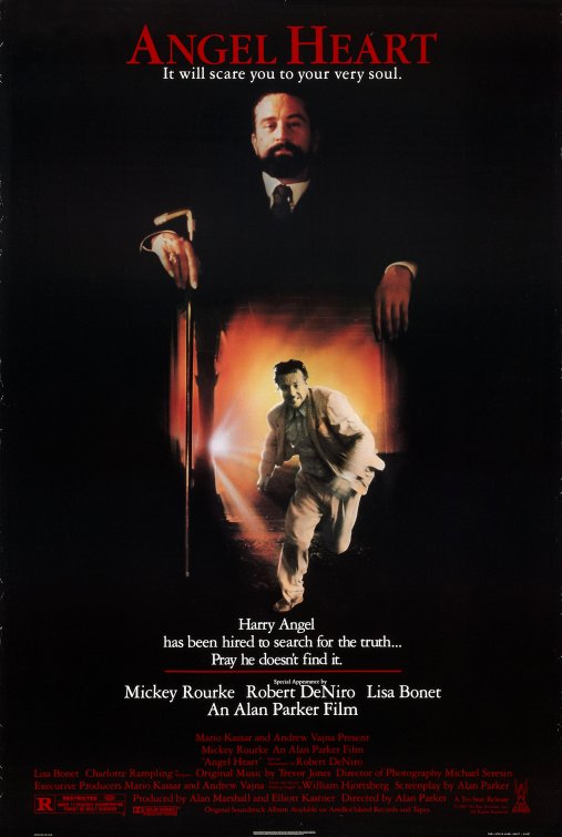 Angel Heart (1987) official movie poster