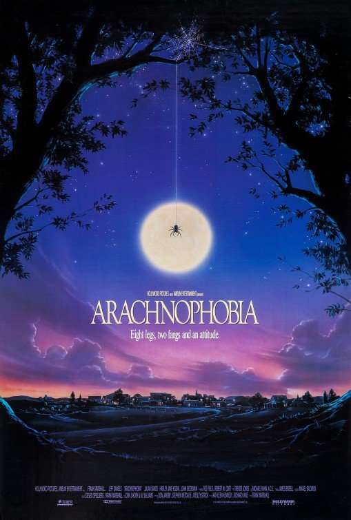 Arachnophobia (1990) official movie poster