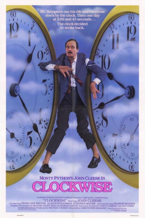 Clockwise (1986) official movie poster