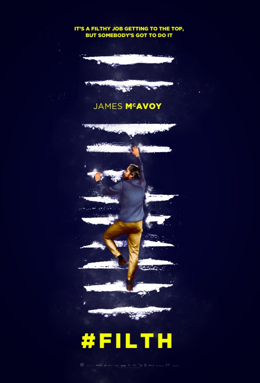 Filth (2013) official movie poster