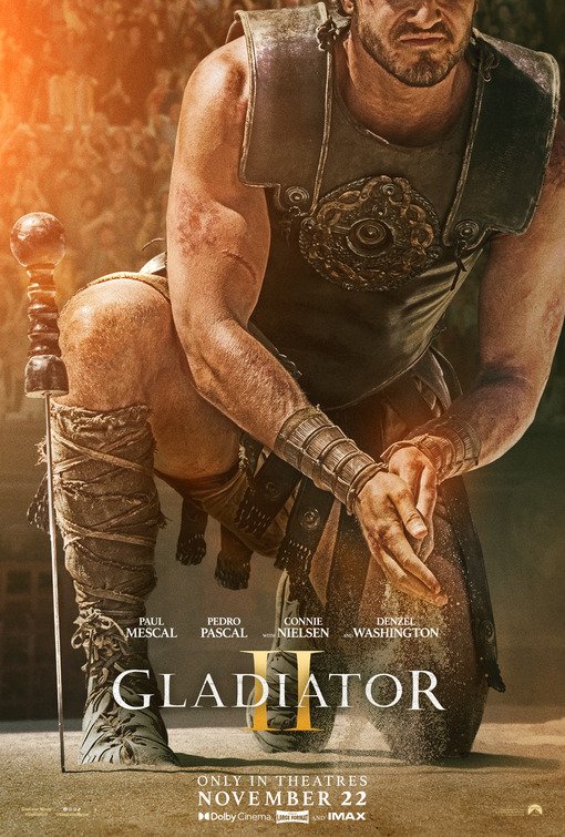 Gladiator II official movie poster