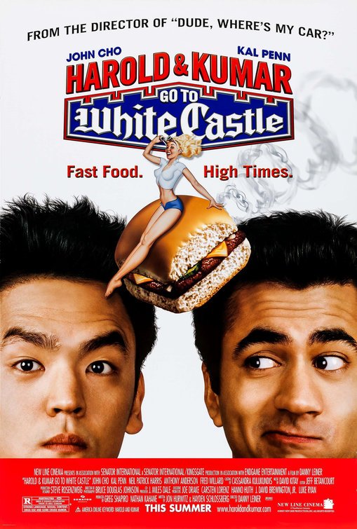 Harold & Kumar Go to White Castle (2004) official movie poster