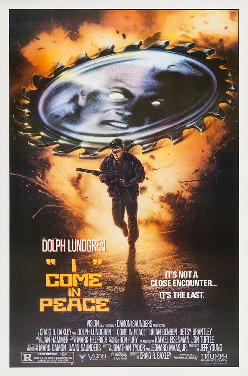 I Come in Peace (1990) official movie poster