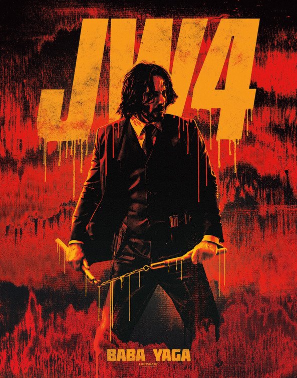 John Wick: Chapter 4 (2023) official movie poster