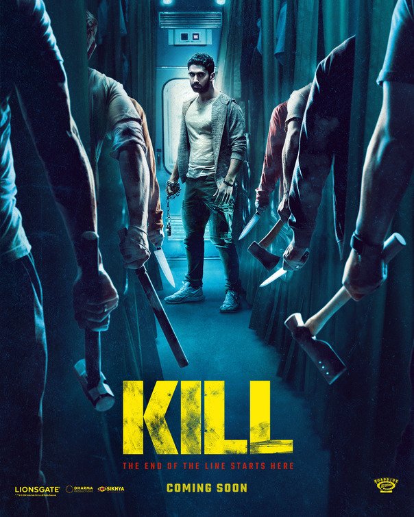 Kill (2024) official movie poster