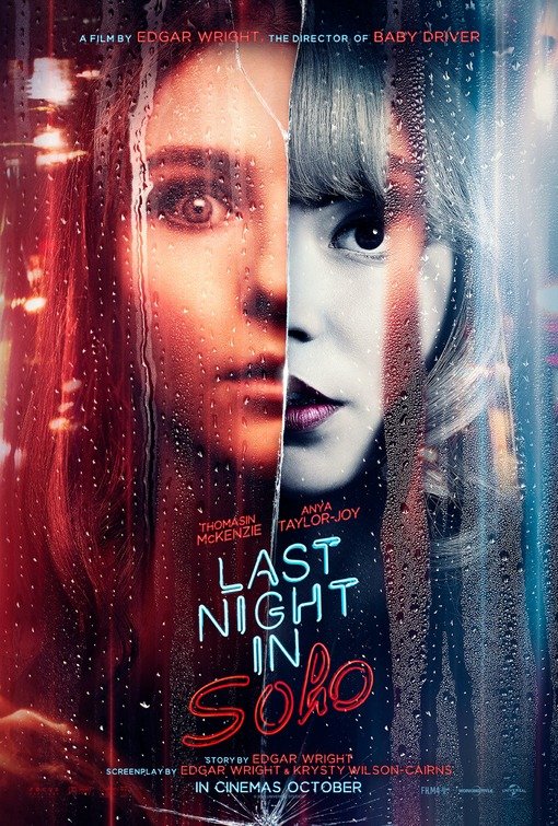 Last Night in Soho (2021) official movie poster