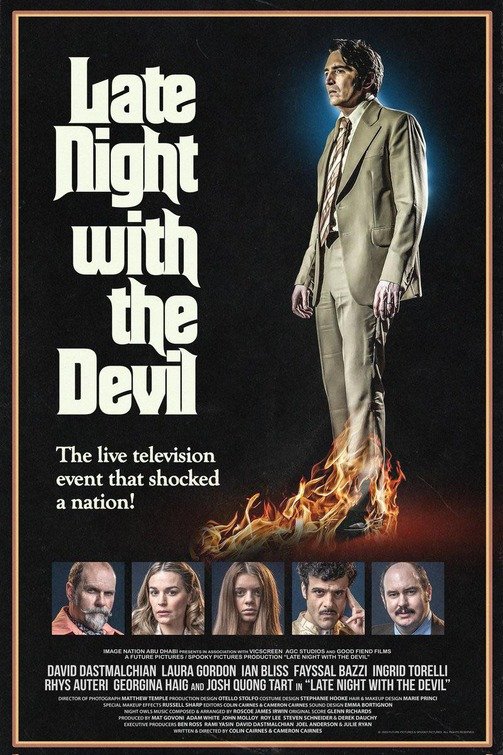 Late Night with the Devil (2024) official movie poster