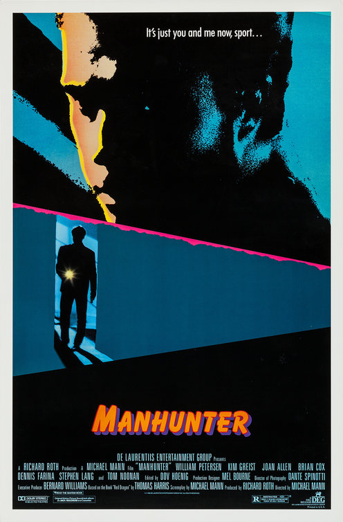 Manhunter (1986) official movie poster