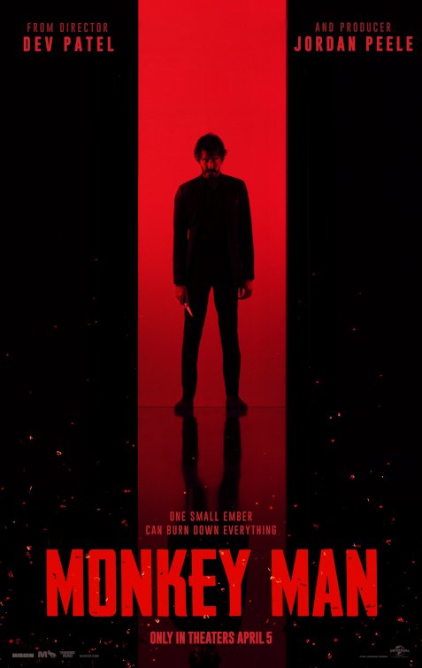 Monkey Man (2024) official movie poster