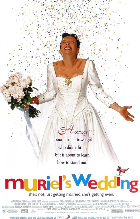 Muriel's Wedding (1994) official movie poster