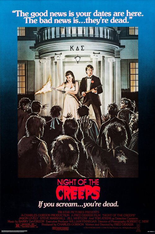 Night of the Creeps (1986) official movie poster