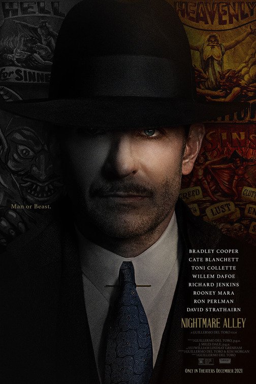 Nightmare Alley (2021) official movie poster