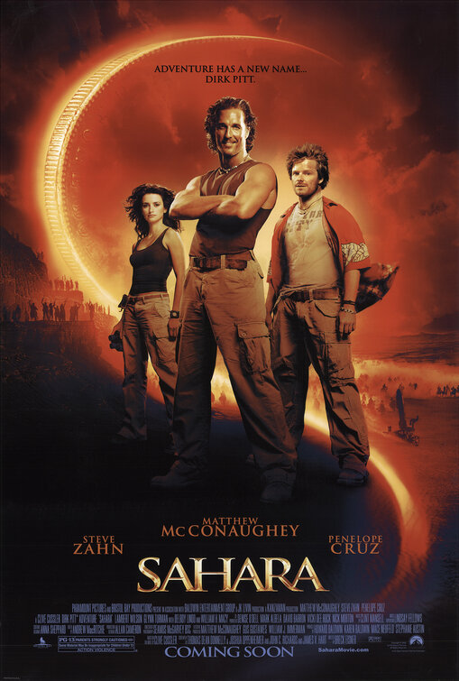 Sahara (2005) official movie poster