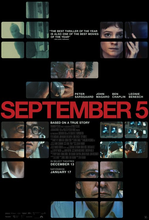 September 5 (2024) official movie poster