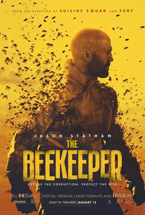 The Beekeeper (2024) official movie poster