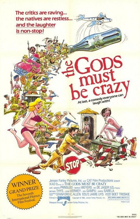 The Gods Must Be Crazy (1980) official movie poster