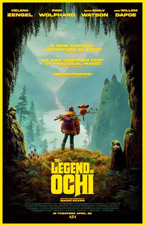 The Legend of Ochi (2025) official movie poster