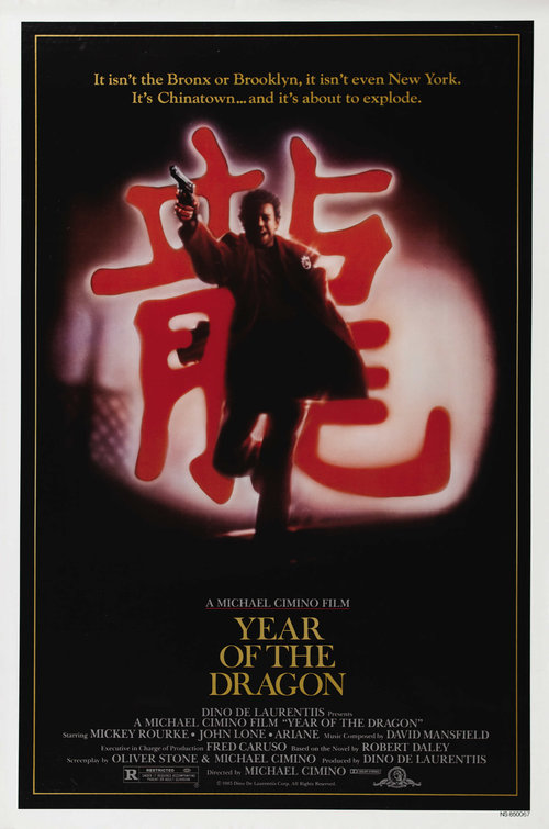 Year of the Dragon (1985) official movie poster