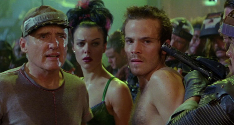 Space Truckers 1996 Movie Stephen Dorff, Debi Mazar and Dennis Hopper,