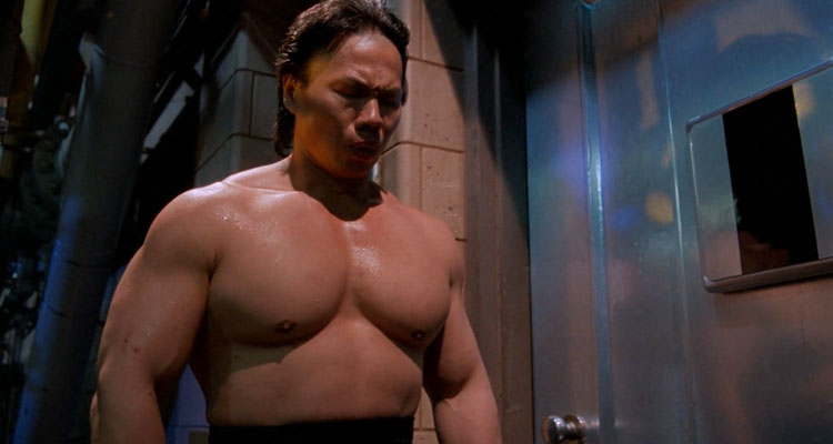 TC 2000 Movie Scene Bolo Yeung as Master Sumai focusing his energy