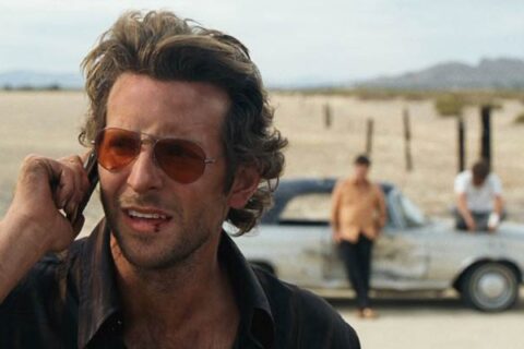 The Hangover 2009 Movie Scene Bradley Cooper as Phil on the phone after a wild night in Las Vegas saying we fucked up