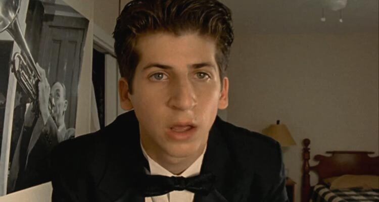 Bart Got A Room 2008 Movie Scene Steven Kaplan as Danny in a tuxedo panicking because it's his prom night and he's got no date