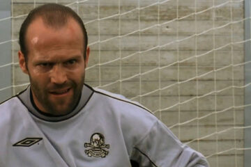 Mean Machine 2001 Movie Jason Statham as Monk in his kit as a goal keeper
