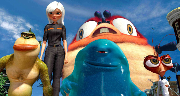 Monsters vs Aliens [2009] Movie Review Recommendation
