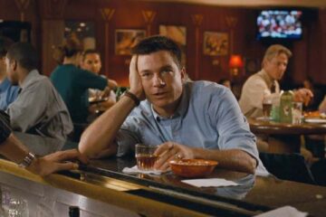 Extract 2009 Movie Scene Jason Bateman as Joel sitting alone in a bar pining over his wife and him not having sex