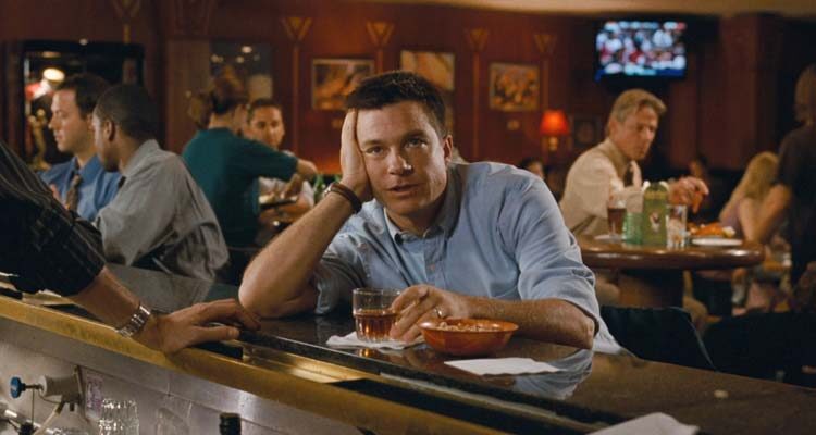 Extract 2009 Movie Scene Jason Bateman as Joel sitting alone in a bar pining over his wife and him not having sex