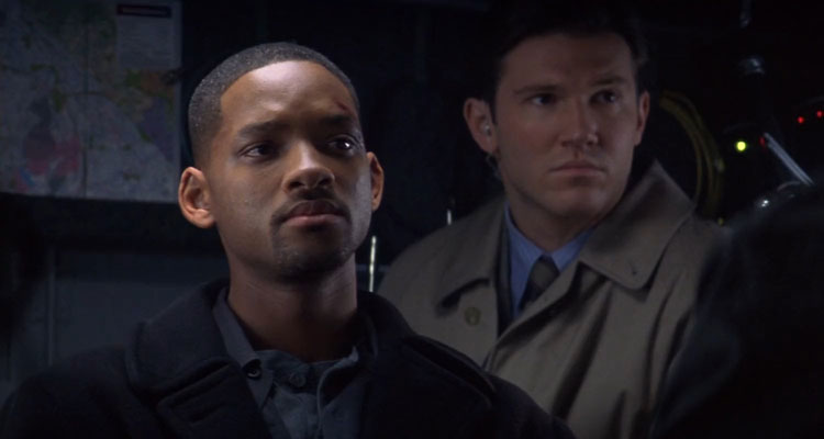Enemy of the State 1998 Scene Will Smith as Robert Clayton Dean