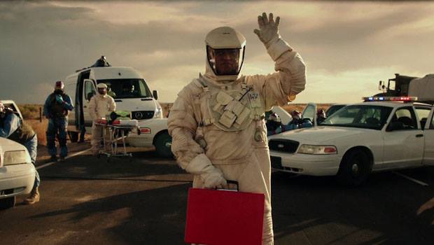 The Signal [2014] Movie Laurence Fishburne as Damon final scene
