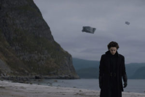 Dune 2020 Timothée Chalamet as Paul Atreides on his native planet of Caladan
