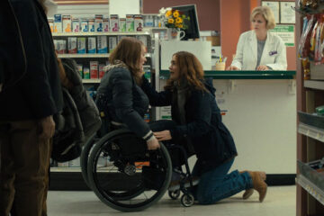 Run 2020 Movie Sarah Paulson and Kiera Allen in a pharmacy