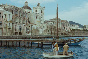 Plein Soleil AKA Purple Noon 1960 Movie The blue sea and picturesque dock with ships