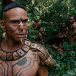 Apocalypto 2006 Movie Scene Raoul Max Trujillo as Zero Wolf and the rest of his hunting party in the jungle