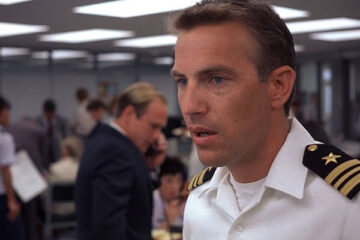 No Way Out 1987 Movie Scene Kevin Costner as Tom Farrell thinking about what he's going to do now