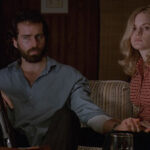 Rush 1991 Movie Scene Jason Patric as Jim Raynor and Jennifer Jason Leigh as Kristen holding out in their apartment