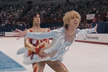 Blades of Glory 2007 Movie Scene Will Ferrell as Chazz and Jon Heder as Jimmy ice skating