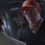 Crimson Tide 1995 Movie Scene Gene Hackman as Captain Frank Ramsey on board a submarine getting ready to launch nuclear missiles
