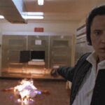 The Prophecy 1995 Movie Scene Christopher Walken as Gabriel using his powers to burn a dead body in the morgue