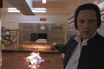The Prophecy 1995 Movie Scene Christopher Walken as Gabriel using his powers to burn a dead body in the morgue